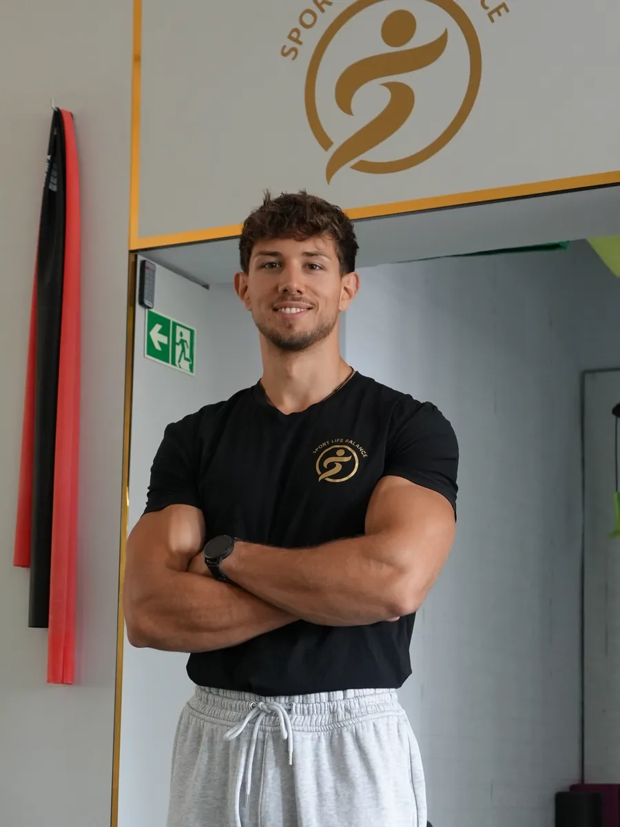 Piotr, trener treningu sylwetkowego